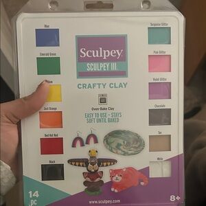 Sculpey III Crafty Clay Set